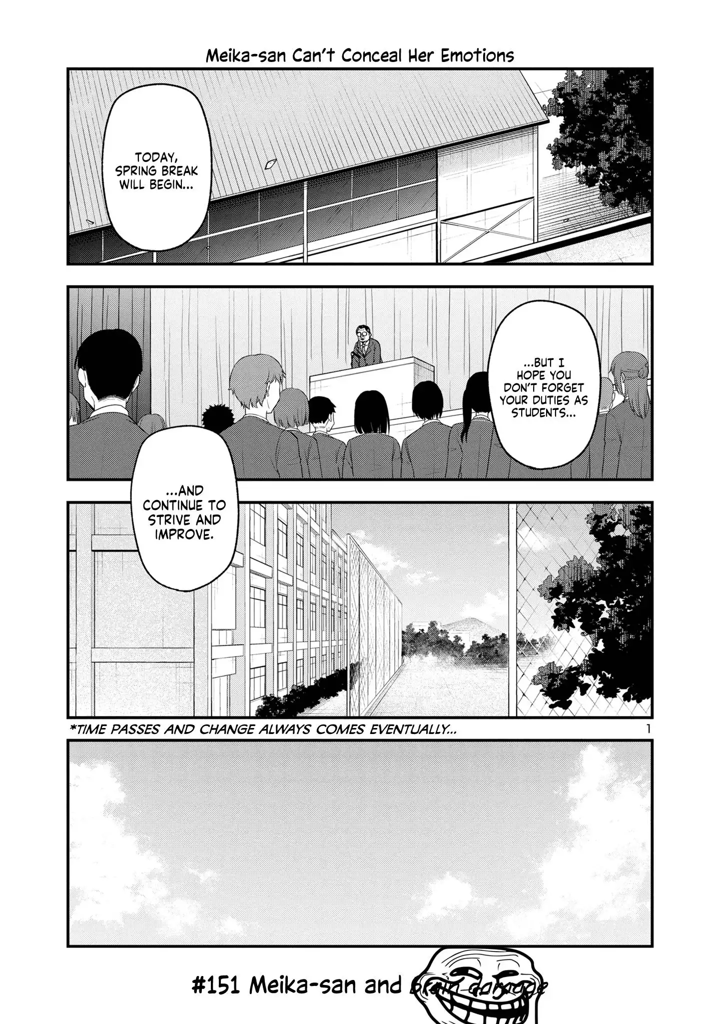 Meika-san wa Oshikorosenai Chapter 151 3